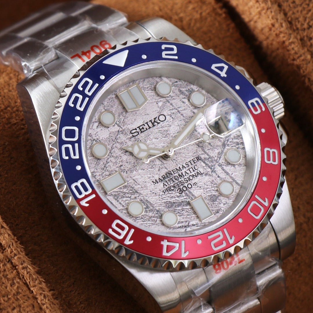 Diver Automatic Mod – Meteorite Pepsi Steel NH35