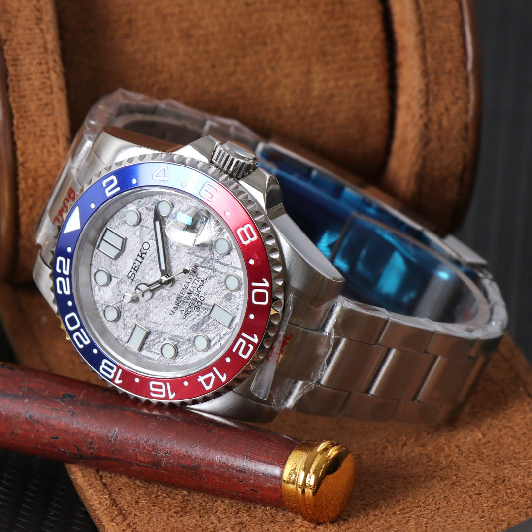 Diver Automatic Mod – Meteorite Pepsi Steel NH35