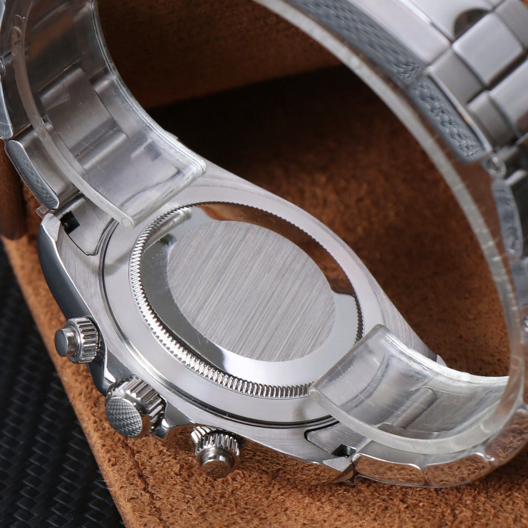 Racing Chrono Automático – Black Red Steel VK63