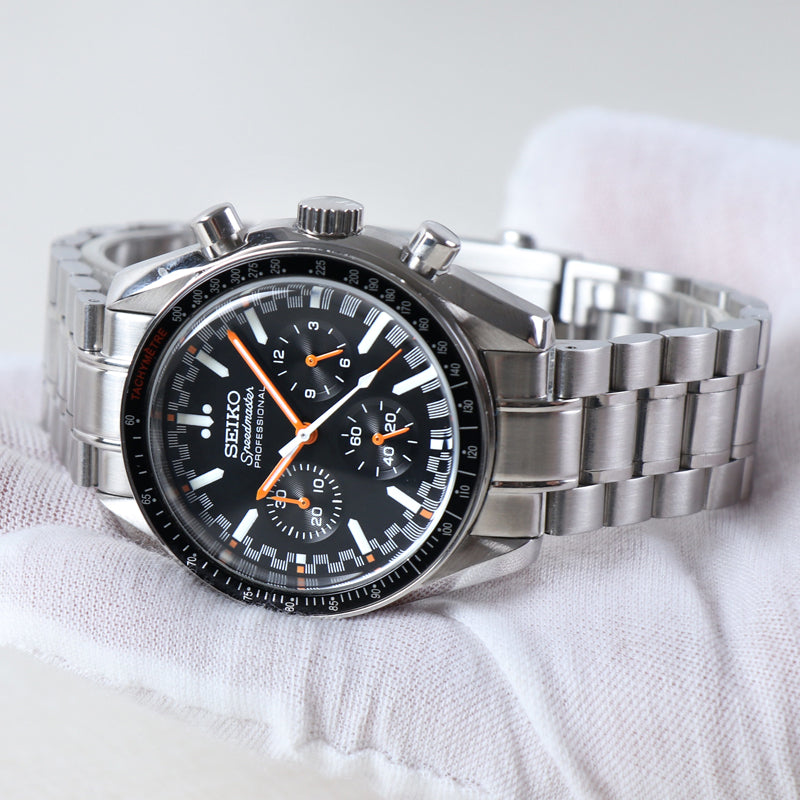 Racing Chrono – Black Orange Steel VK61