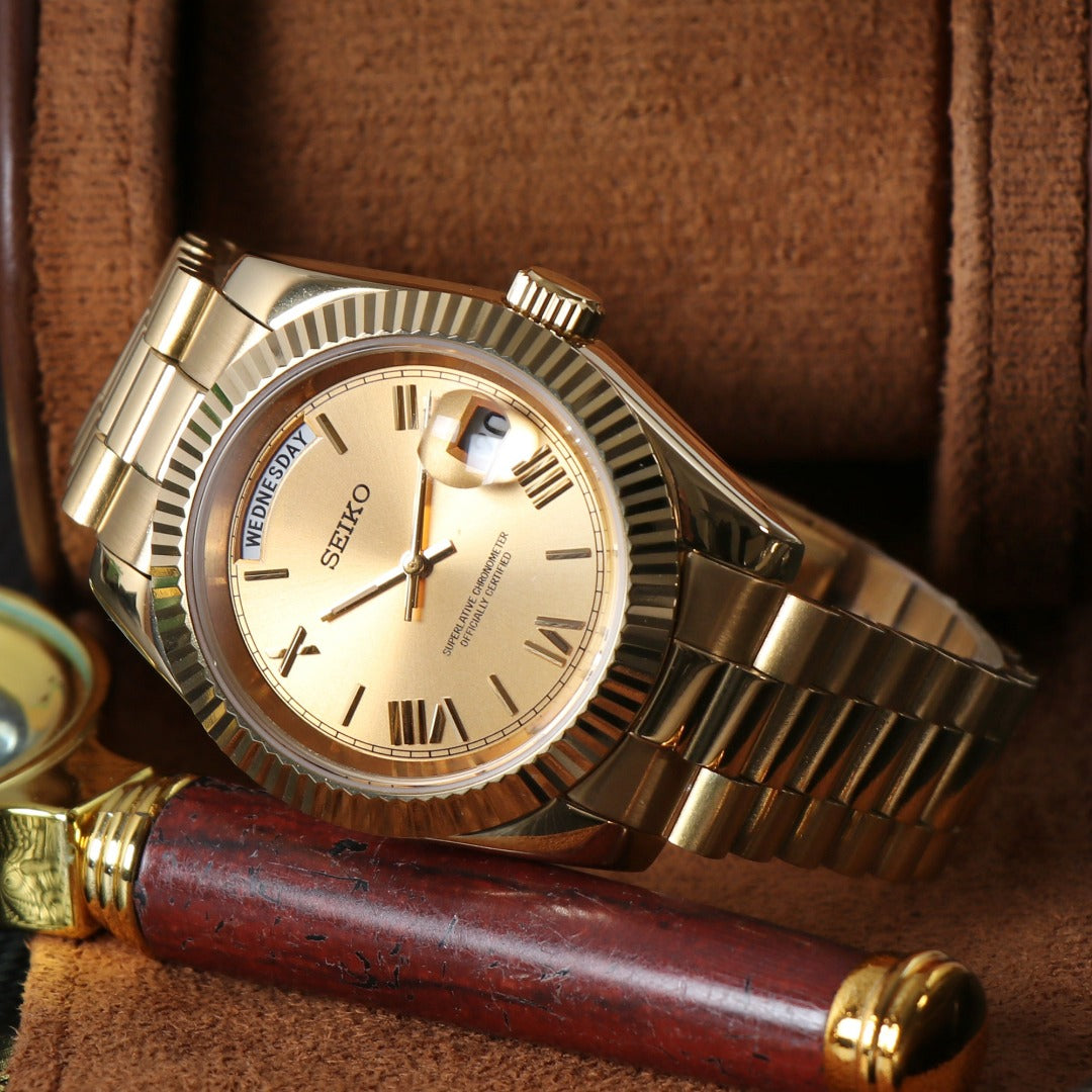 Classic Automático – Full Gold Roman Day-Date