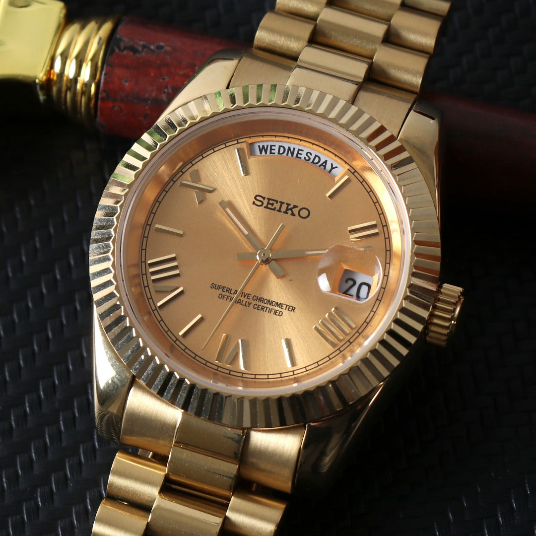 Classic Automático – Full Gold Roman Day-Date
