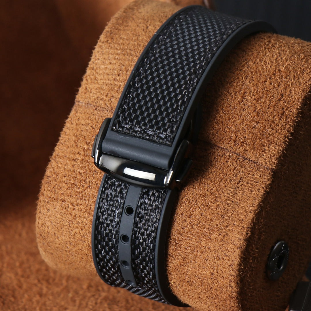 Diver Automático – Black Wave Steel NH35