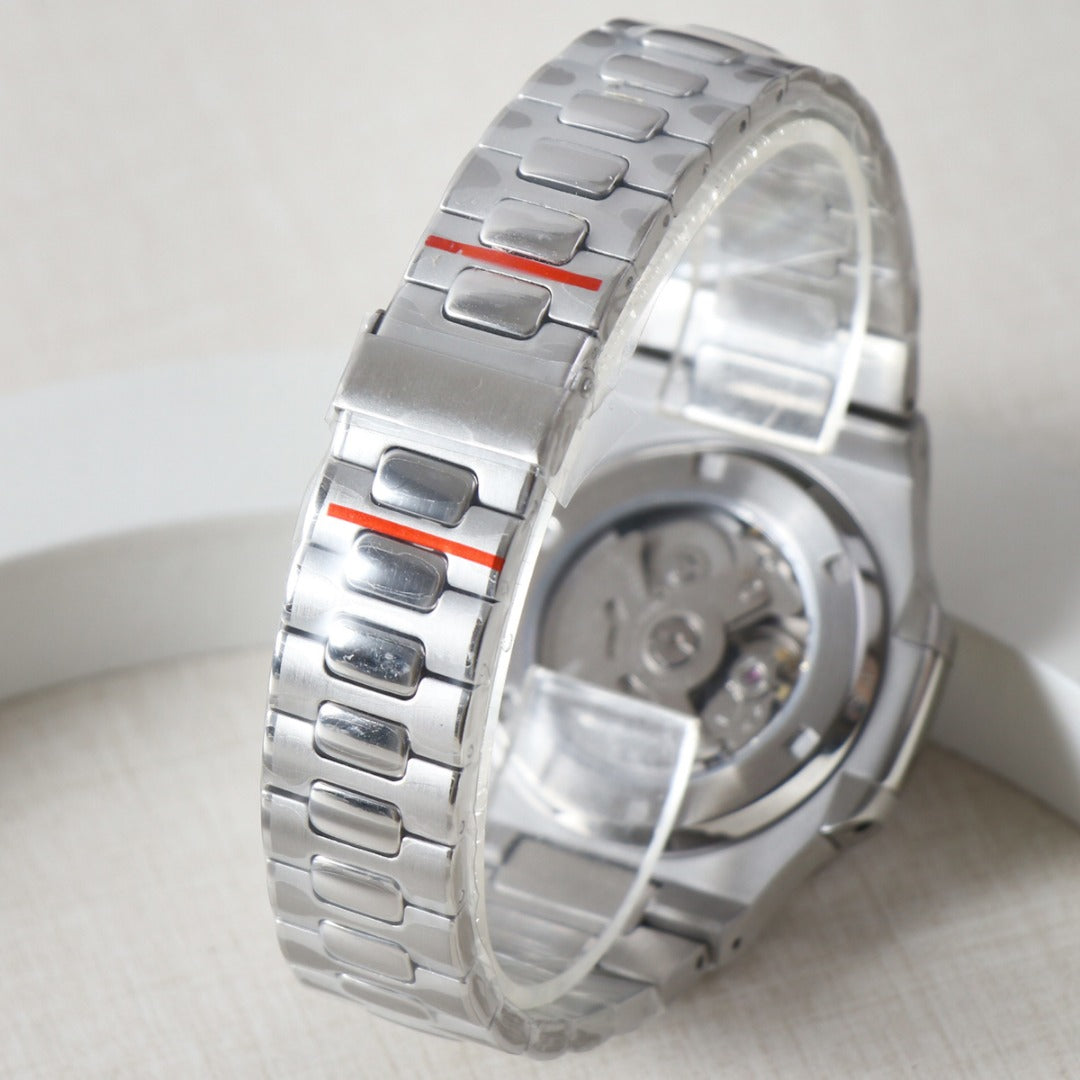 Daily Automático – Gradient Pink Blue Steel NH35