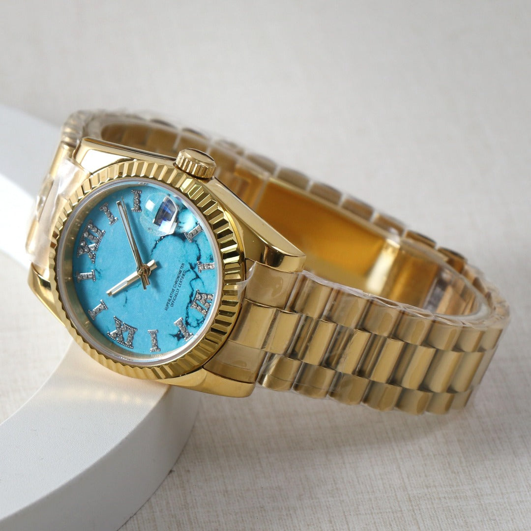Classic Automatic Automático – Gold Jubilee Blue Dial NH35