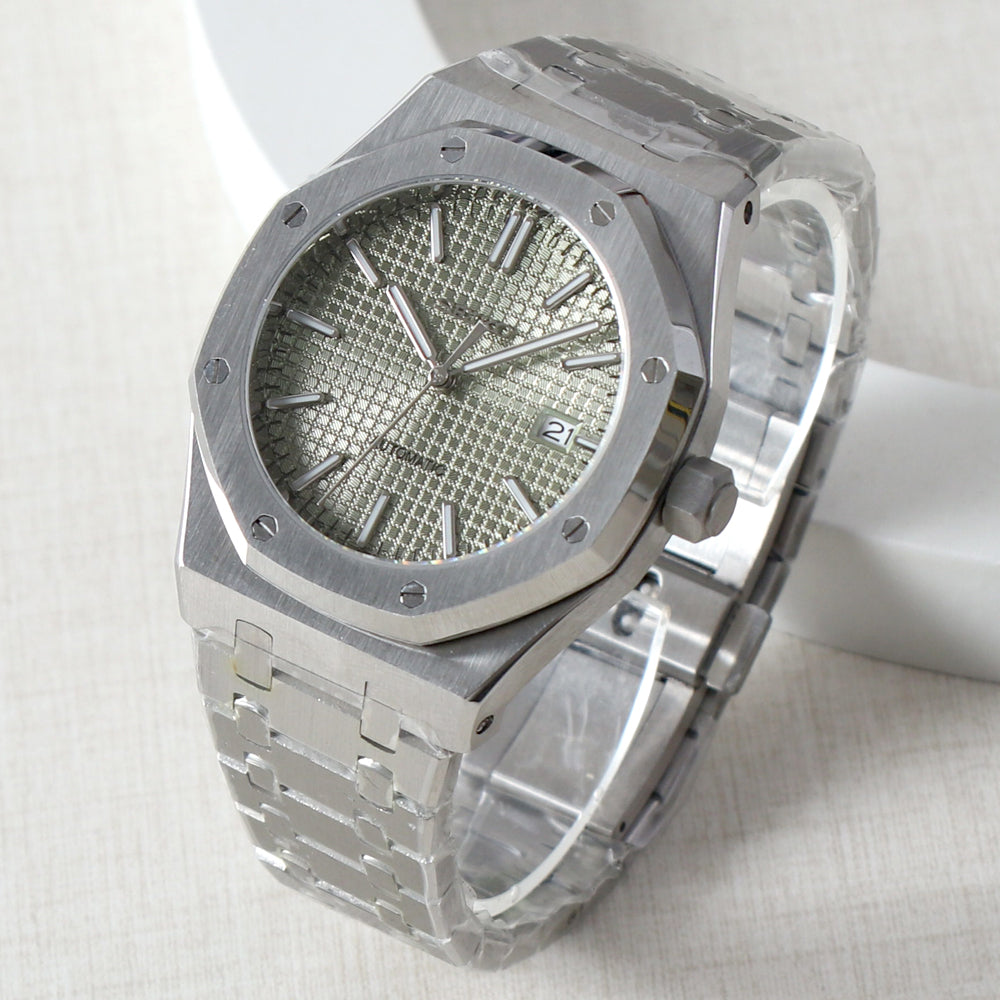 Octagonal Olive Automático – Sport Elegant NH35