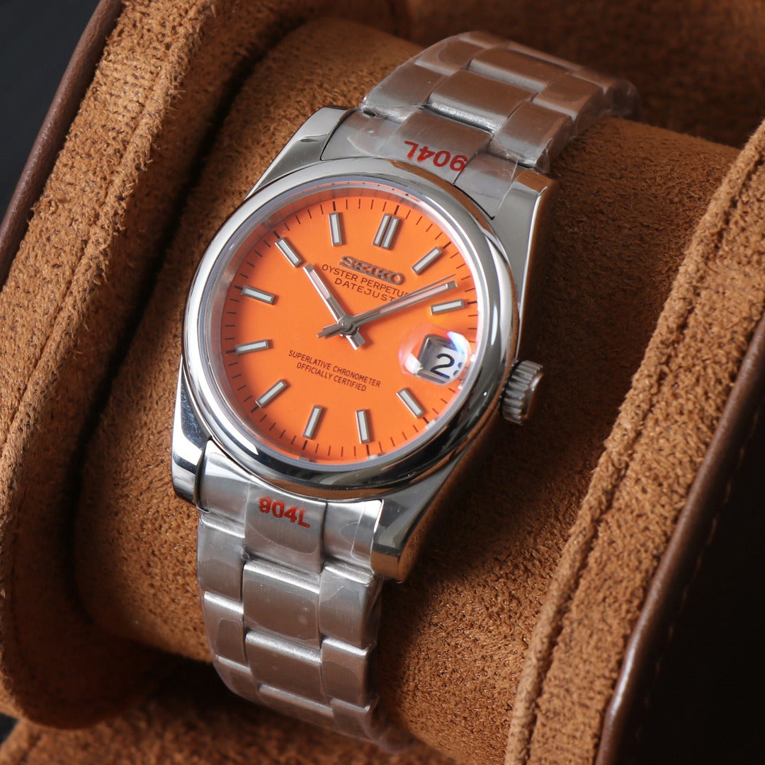 Orange Date Automático – Classic Oyster NH35