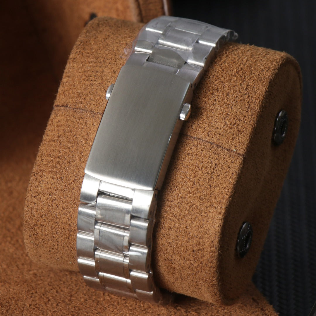 Classic Chrono Blanco Orange – Racing Heritage VK63