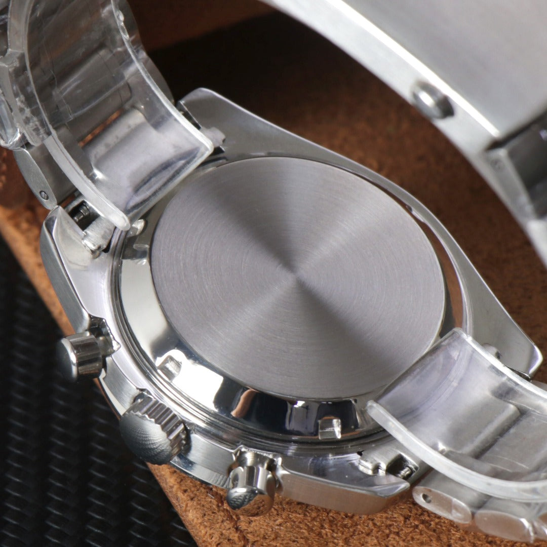 Classic Chrono Blanco Orange – Racing Heritage VK63